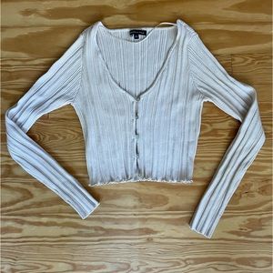 Kendall & Kylie Pacsun Cropped Button up